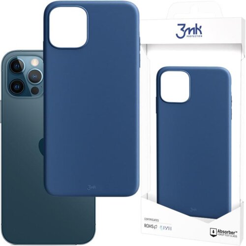 3mk APPLE IPHONE 12/12 PRO - MATT CASE BLUEBERRY, (21971869) Cene