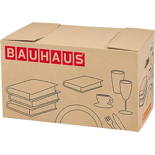 BAUHAUS Kutija za knjige i posuđe (Nosivost: 40 kg, 58 x 33 x 33,5 cm)