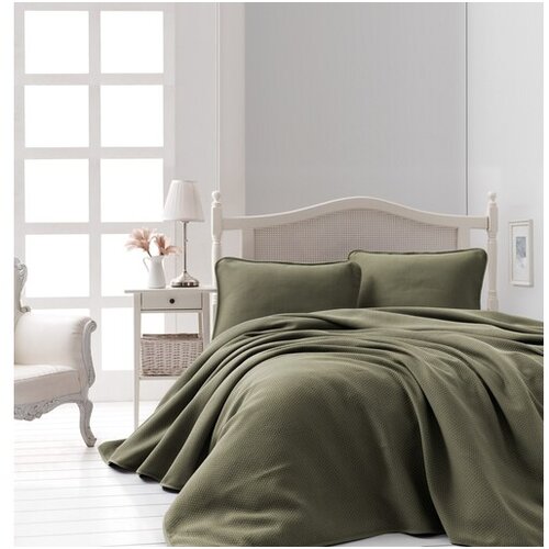 Lessentiel Maison prekrivač set liv khaki Cene