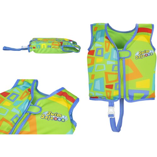 Lean Toys Plavalni brezrokavnik zelen 56 cm Bestway 32177 Cene