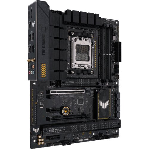 Asus TUF GAMING B650-PLUS WIFI AM5 ATX gaming MB &ndash; AMD B650 4xDIMM DDR5 3xM.2 4xSATA PCIe 4.0 2.5Gb Ethernet WiFi 6 + Bluetooth 1xDisplayPort 1xHDMI with Aura Sync support Cijene