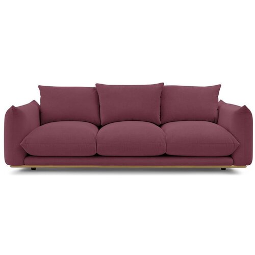 Bobochic Paris Bordo rdeča sedežna garnitura 265 cm Ernest – Cene