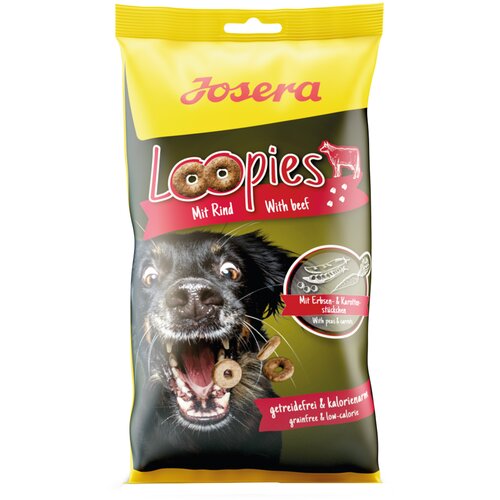 Josera Loopies - Varčno pakiranje: 3 x 150 g govedina Cijene