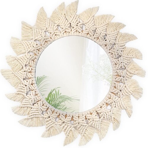 Tutumi ZIDNO OGLEDALO BOHO 50CM 322086 Slike