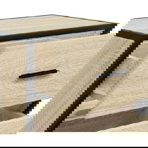 vidaXL Nočna omarica sonoma hrast 40x31x50 cm inženirski les Cene