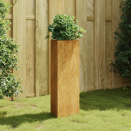 vidaXL Vrtno cvetlično korito 30x26x75 cm corten jeklo Cene