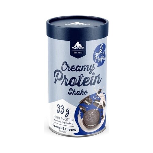 Multipower Creamy Protein Shake - Cookies & Cream Cene
