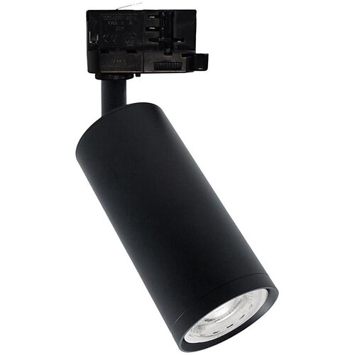 Spot za &amp;scaron;inski sistem MICA 1xGU10/25W/230V, 3-fazni, crni Slike