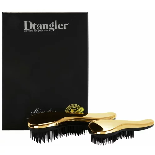 Dtangler Miraculous set Gold (za jednostavno raščešljavanje kose)