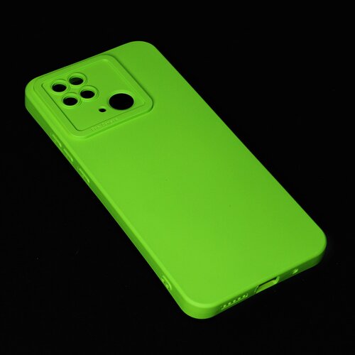 maska silikon color za xiaomi redmi 10C tamno zelena Slike