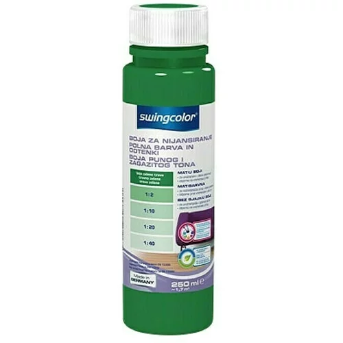 SWINGCOLOR Boja za nijansiranje (250 ml, Zelene boje)