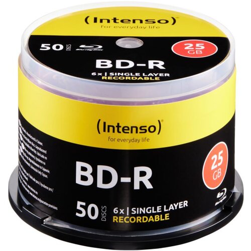 Intenso 1x50 BD-R 25GB 6x Speed, Cakebox Cijene