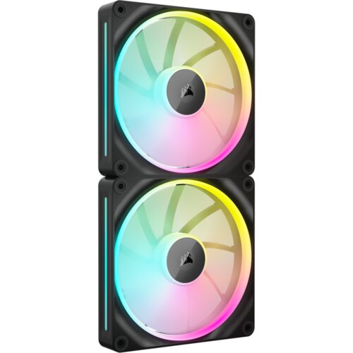 Corsair Case Fan LX140 RGB 140mm Black (2-Pack) Cene