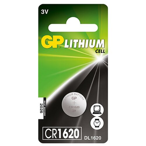 Olimp Sport Baterija GP dugmasta Lithium CR1620 3V RP Slike