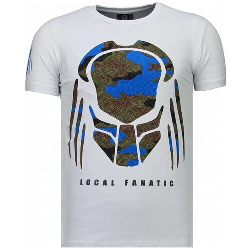 Local Fanatic Majice s kratkimi rokavi 44532041 Bela Cene
