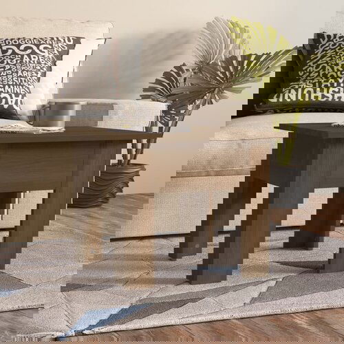 vidaXL Klubska mizica rjavi hrast 55x55x42 cm konstruiran les Cene