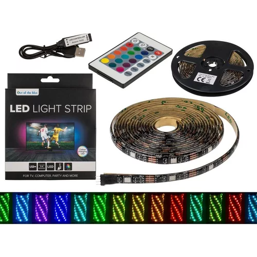  Set USB TV LED RGB trak televizijska osvetlitev 3m + daljinec AKCIJA