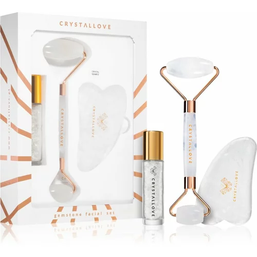Crystallove Clear Quartz Beauty Set set za njegu lica