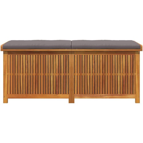  Vanjska kutija za jastuke 150x50x60,5 cm masivno drvo bagrema Slike
