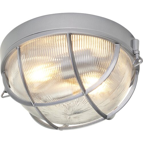 Elstead Lighting Elstead Marina Stropna svetilka za kopalnico z 2 lučema, srebrna, IP44, E27, (22098230) Cene