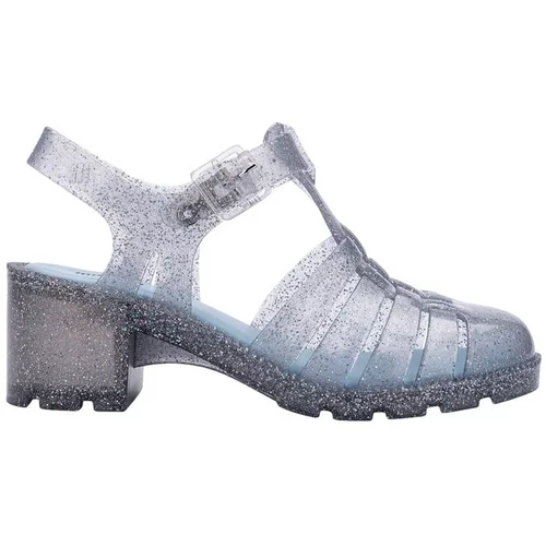 Melissa Sandali & Odprti čevlji Possession Heel Fem - Glitter Clear Srebrna