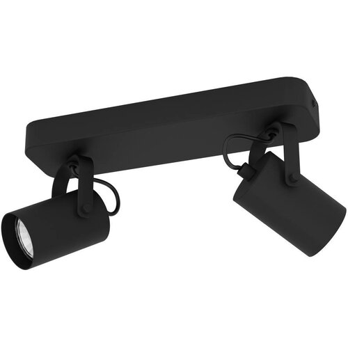 Eglo Sorego Spot rasveta, GU10, 2x3W, IP20, Crna Slike
