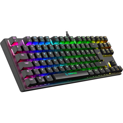  Tastatura gaming RAMPAGE KB-R17 Raptor Black USB 6 Color Blue Switch BiH Layout Gaming Mechanical Keyboard Cijene