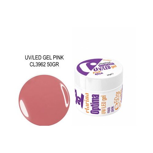  CLARISSA UV/LED OPTIMA GEL PINK 50GR Slike