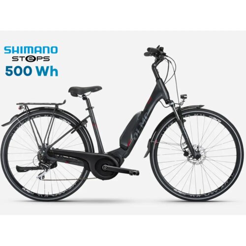  Bicikl Montana OLMO e-bike E-VICO CITY+ LowSTEP Midnight Shimano STEPS 500Wh - S Cijene