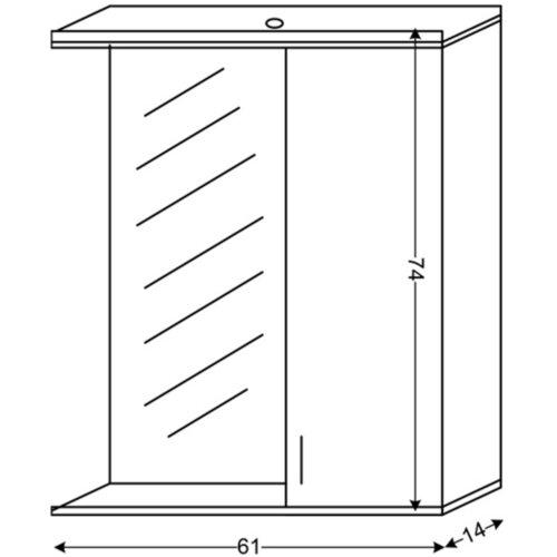 Linni ogledalo za kupatilo 65 mdf classic Slike