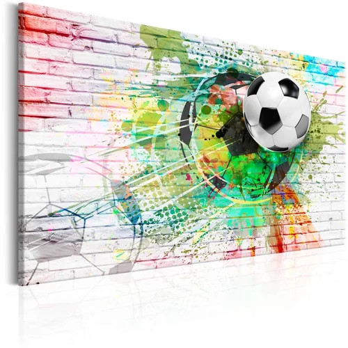  Slika - Colourful Sport (Football) 120x80