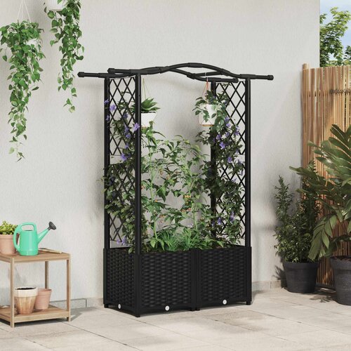  Povi&scaron;eni krevet s mrežom i krovom Crna 125 x 40 x 138 cm PP Cijene