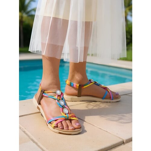 Resti Women’s embellished sandals Menmi Cene
