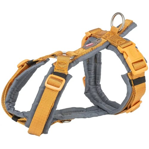 Trixie premium trekking am za pse, postava po celom obimu žuta s–m Cene