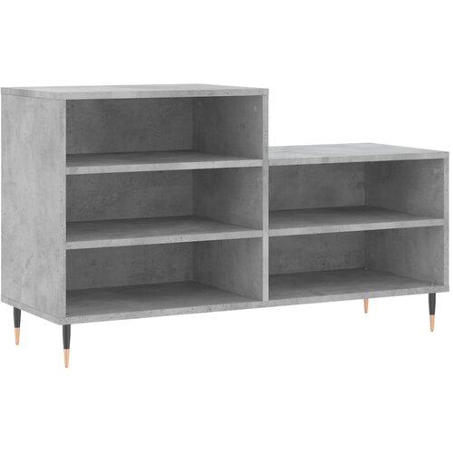  za cipele boja betona 102x36x60 cm konstruirano drvo Slike