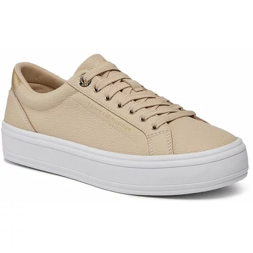 Tommy Hilfiger Superge Essential Vulc Leather Sneaker FW0FW07778 Bela