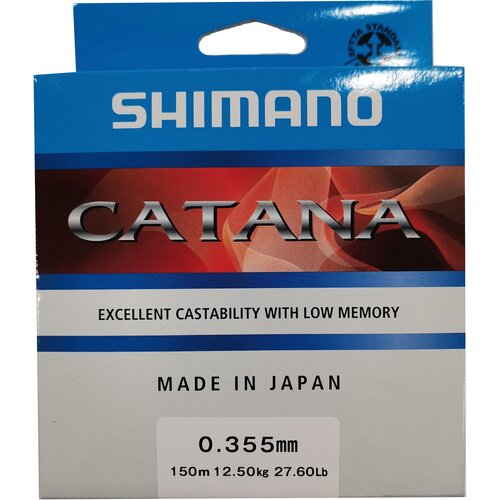 Shimano monofil catana, 150 m, 0.355 mm, sivi Slike