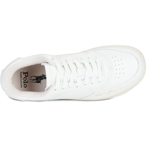 Polo Ralph Lauren Nizke superge MASTER COURT SIG-SNEAKERS-LOW TOP LACE Bela Slike