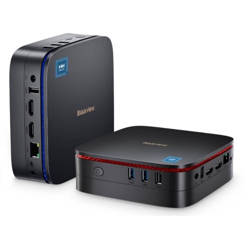 Blackview MP60 Intel N150/16GB/512GB/2xHDMI/2xUSB 3.0/1xRJ45/BT/WiFI/W11P Black Cene