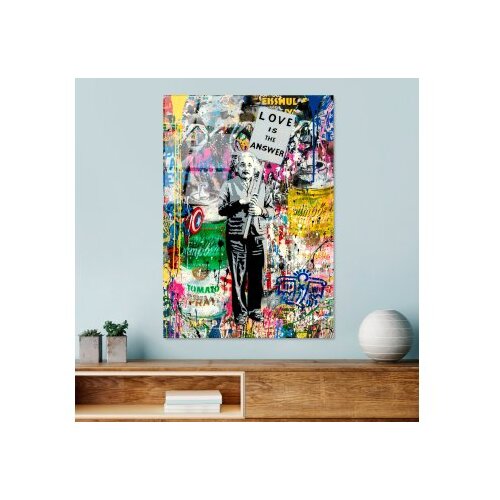 Wallxpert Slika od kaljenog stakla 70x100cm Slike
