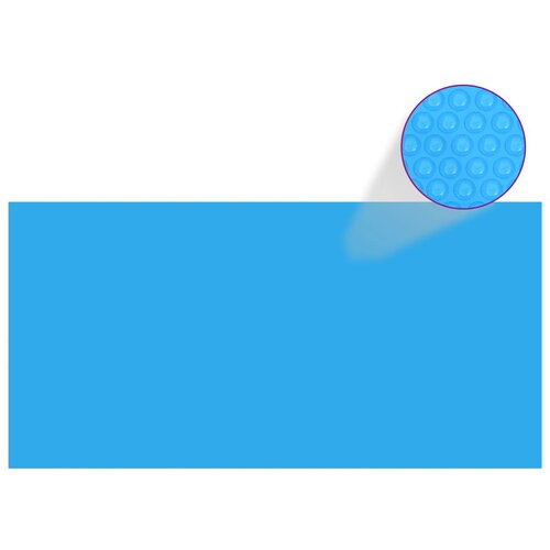 vidaXL Pokrivalo za bazen modro 600x300 cm PE Cene