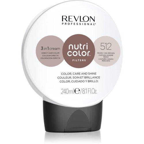 Revlon Professional Nutri Color Filters Toning hranjiva maska za toniranje za profesionalnu uporabu Pearly Ash Brown 240 ml Cijene