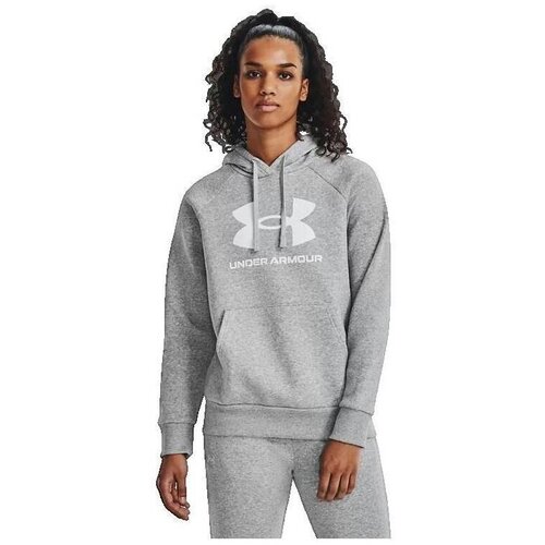 Under Armour Puloverji Sweat-Shirt En Polaire Ua Rival &Agrave; Grand Logo Siva Cene