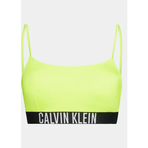 Calvin Klein Swimwear Gornji del bikini KW0KW02507 Zelena