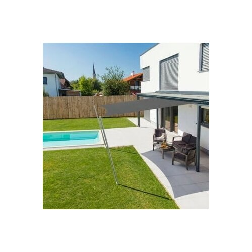 Windhager Sončno jadro SunSail CANNES kvadratno 4x4m - antracit Slike