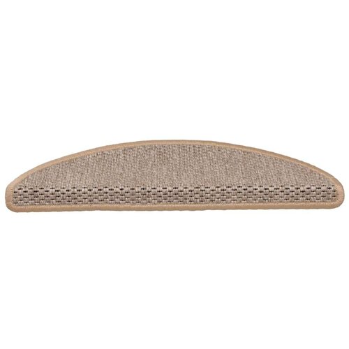 vidaXL Samolepilne preproge za stopnice sisal 30 kosov 56x17x3 cm bež Cene