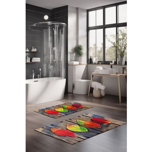  CT-5152 multicolor bathmat set (2 pieces) Cene