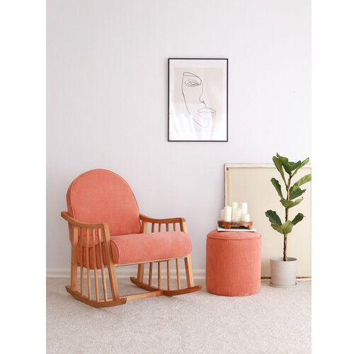 Atelier Del Sofa Naslonjač za ljuljanje, Klea - Coral Slike