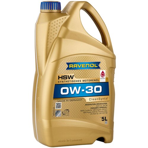 RAVENOL Ulje za motor HSW, 0W-30, 5L Cene
