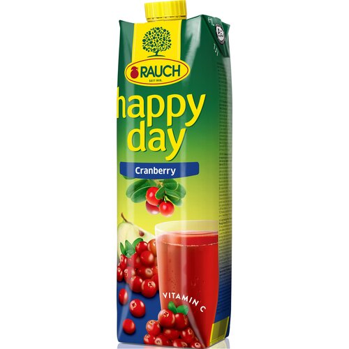HAPPY DAY Cranberry - 1 l Cene